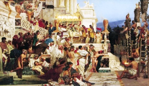 «Ngọn đuốc của Nero» (Nero's torches) kể lại câu chuyện Hoàng đế La Mã  Nero (37 - 68) bức hại tín đồ Cơ Đốc giáo.