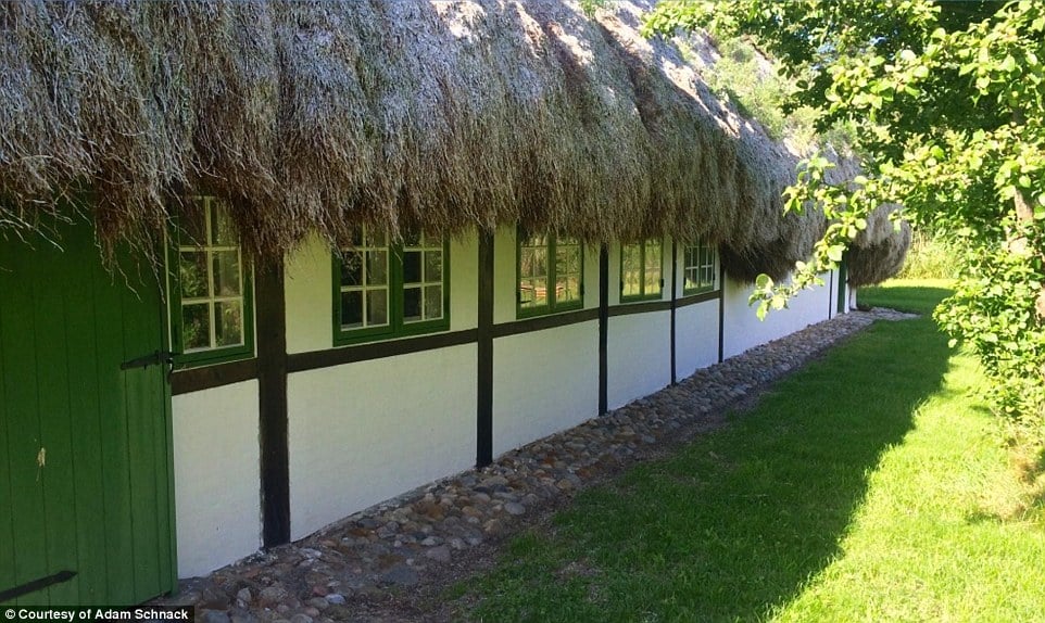 In the late 18th century there were more than 250 buildings thatched with seagrass on LÃ¦sÃ¸ but now there are less than 20 and efforts are being made to preserve these examples