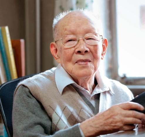 Cụ Châu Hữu Quang, 111 tuổi. 