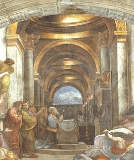 Tuyệt tác các căn phòng Raphael – Kỳ II: Thần tích của Cơ đốc giáo