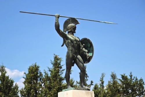 Vua Sparta tình nguyện trở thành quân cảm tử