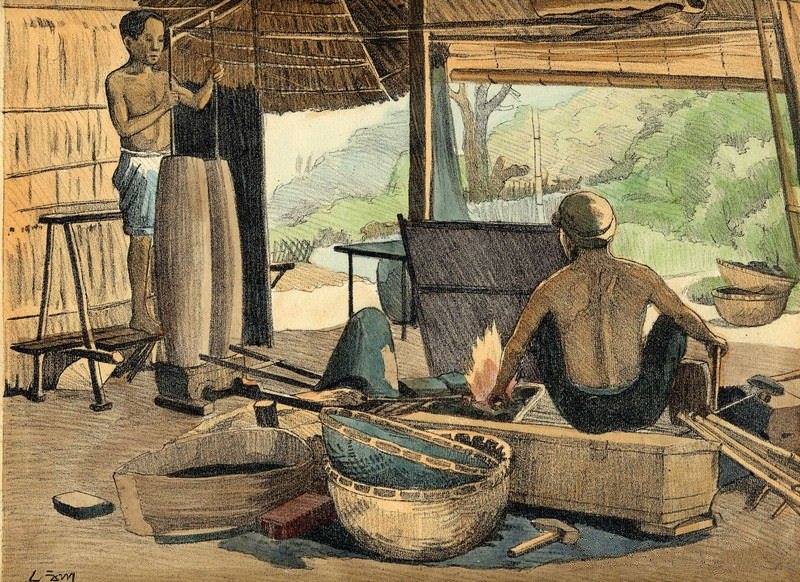 Bộ tranh vẽ đầy hoài niệm về cuộc sống của người Việt thập niên 1930 - ảnh 36