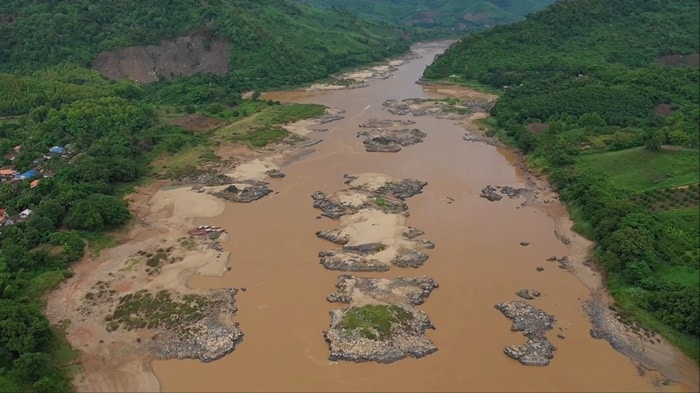 sông Mekong xuống thấp kỷ lục