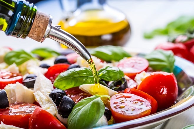 Chế độ ăn Địa Trung Hải, dầu olive