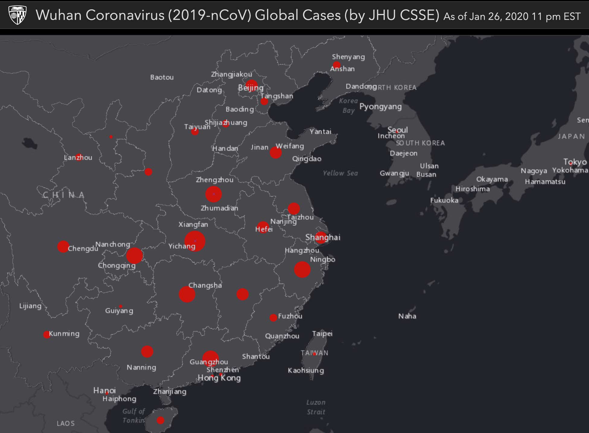 Dịch virus corona Trung Quốc, viêm phổi vũ hán mới 2019