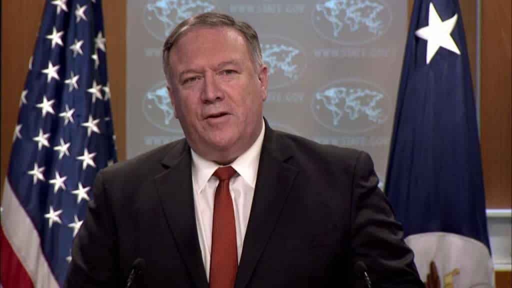 Ngoại trưởng Mỹ Mike Pompeo.